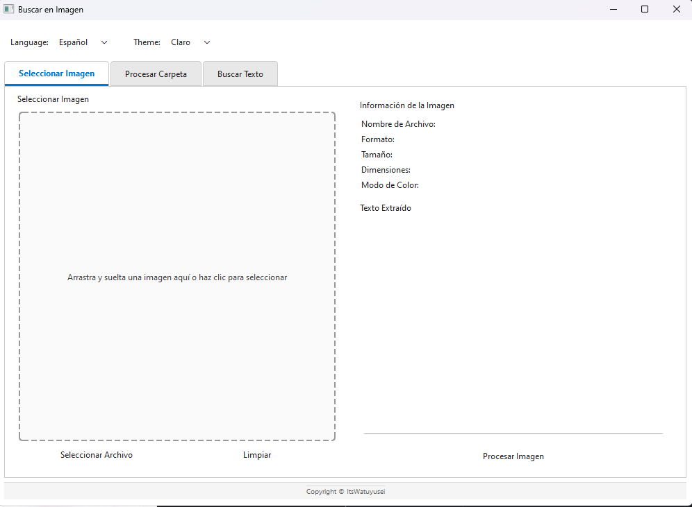 SearchInImage Screenshot