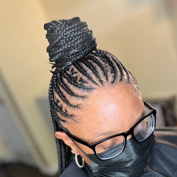 Fulani Braids, Fulani & Half-Up Styles style by Janny Beauty Care in East Orange, NJ