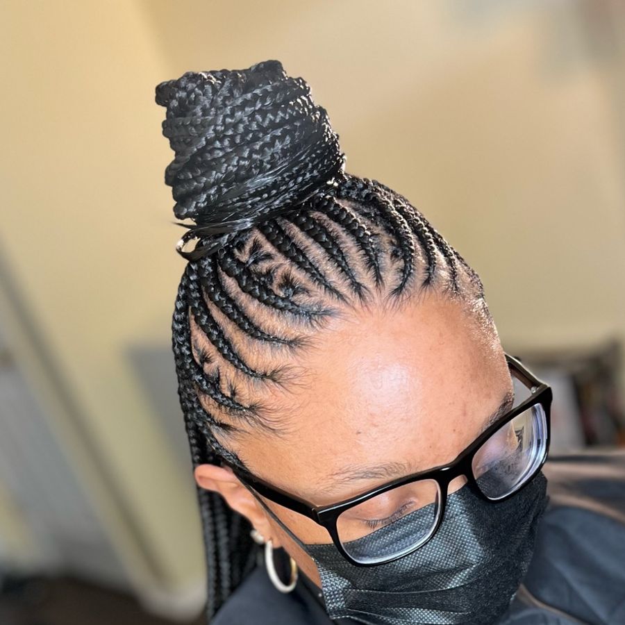 Fulani Braids, Fulani & Half-Up Styles style by Janny Beauty Care in East Orange, NJ