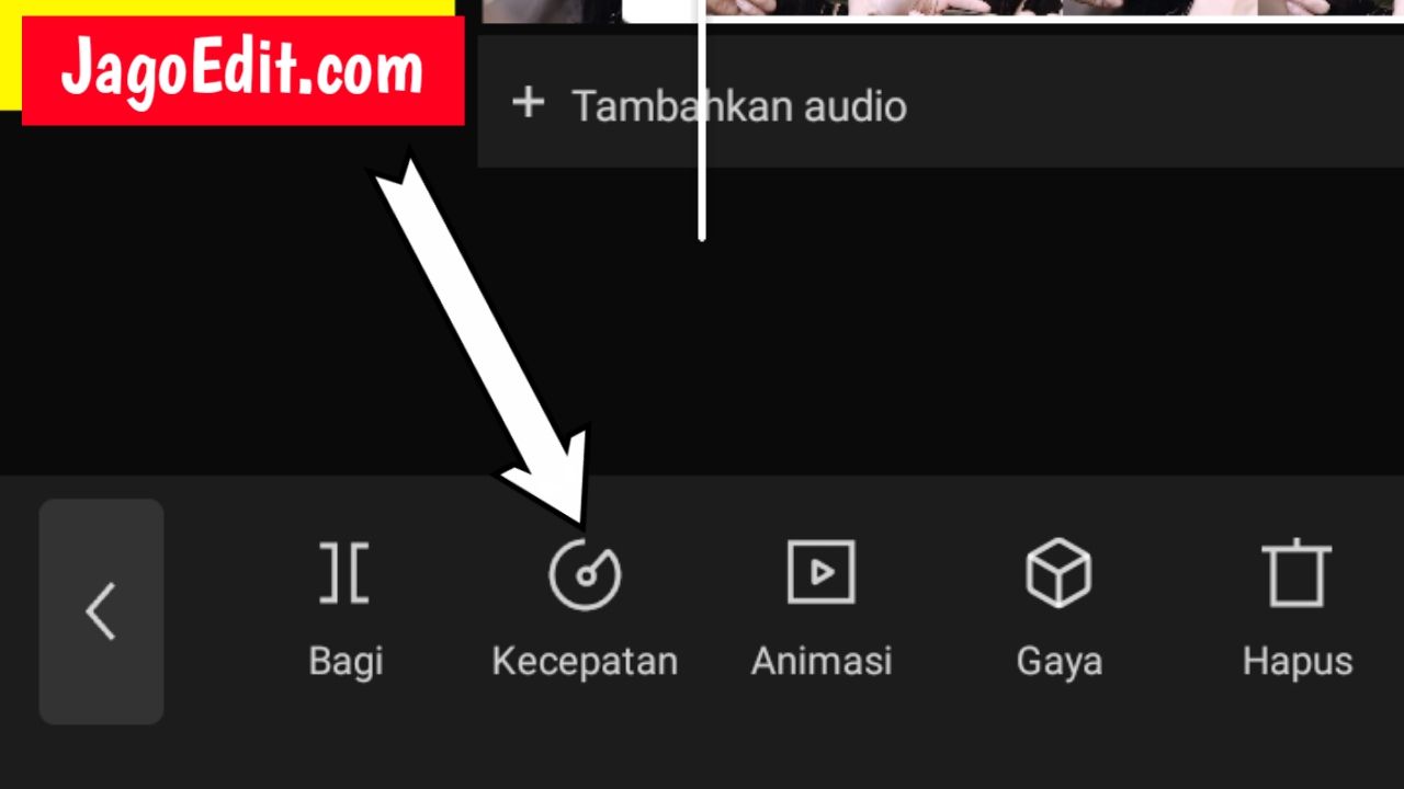 Cara memanjangkan Video di CapCut