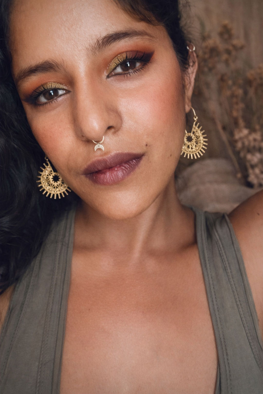 Suntrance — Metal alloy, Earrings — Jhōlâ
