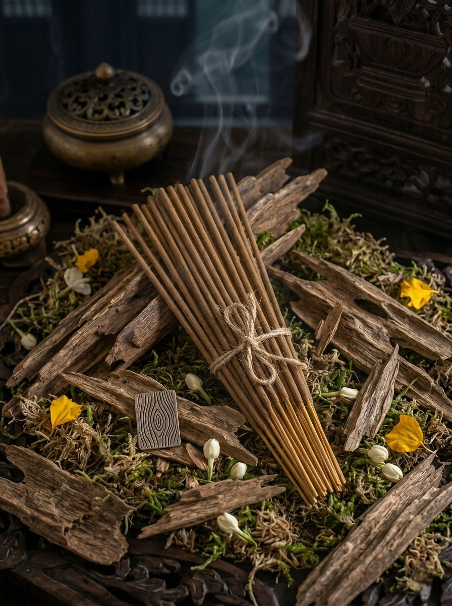 Agarwood — Deep Incense — Agarwood, Natural Resins & Plant Based Ingredients., Insence — Jhōlâ