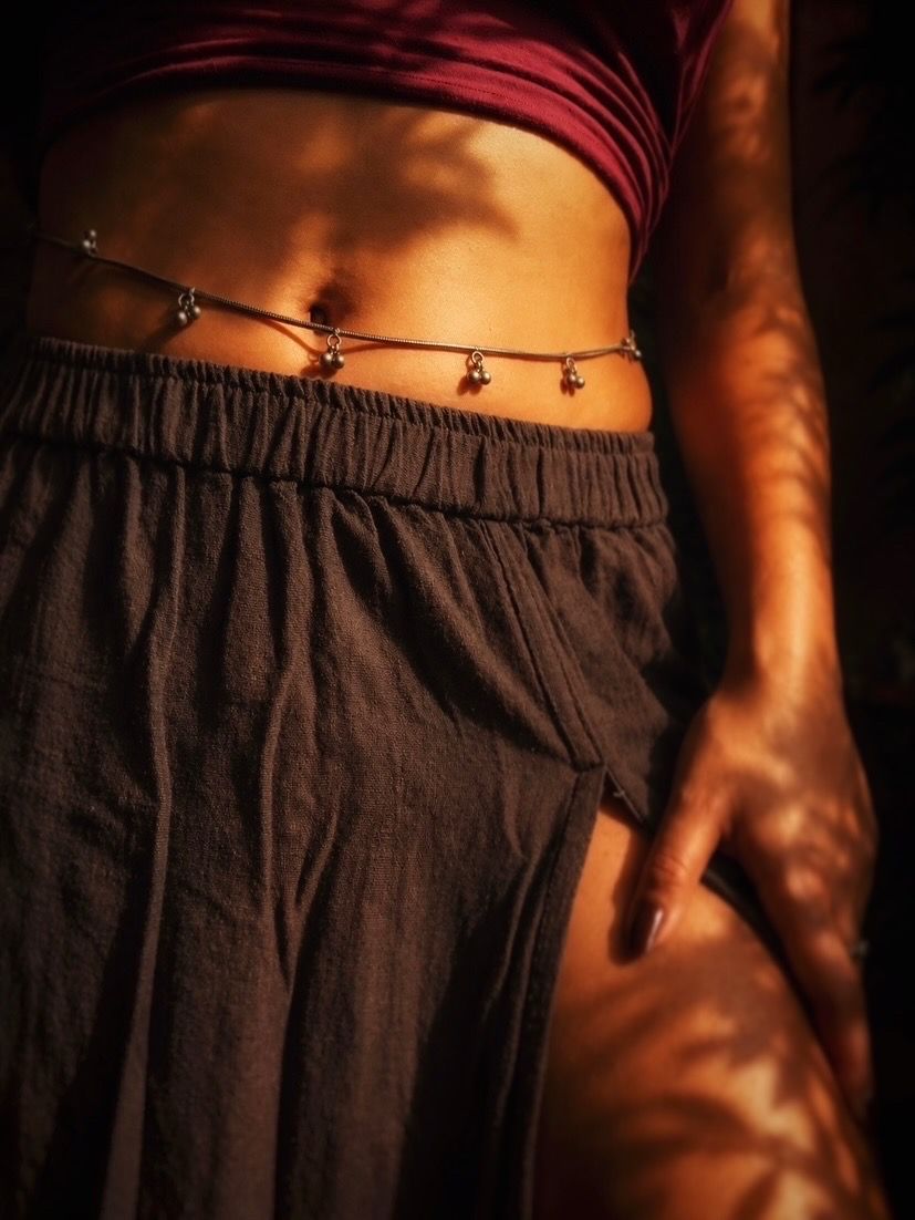 Desert Hymn – Handcrafted Brass Waist Chain