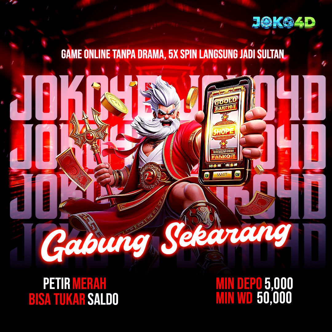 Slot Pay4d ; Joko4D Game Slot Viral Petir Merah Bisa Tukar Uang!