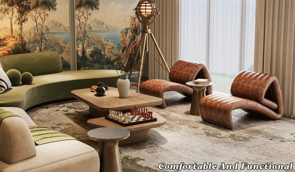 Comfortable And Functional Interior Layout