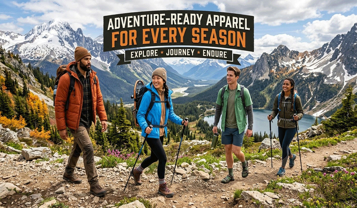 Adventure-Ready Apparel For Every Season