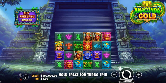 Pola Kombinasi Simbol Menguntungkan Di Slot Anaconda Gold