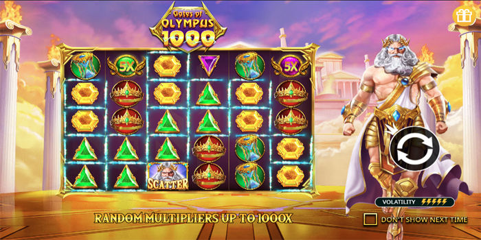 Tips Ampuh Naikkan Winrate Harian Di Gates Of Olympus 1000