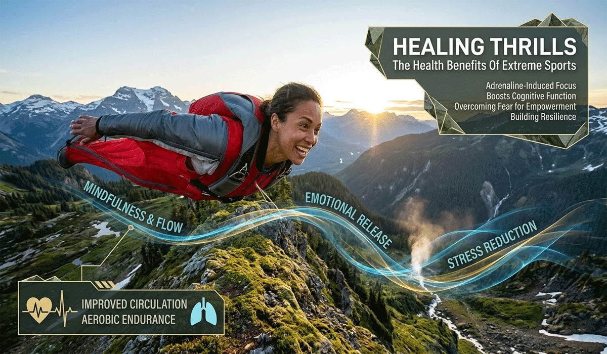 Healing Thrills: The Health Benefits Of Extreme Sports