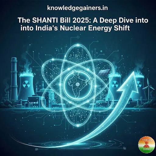 The SHANTI Bill 2025: A Deep Dive into India’s Nuclear Energy Shift