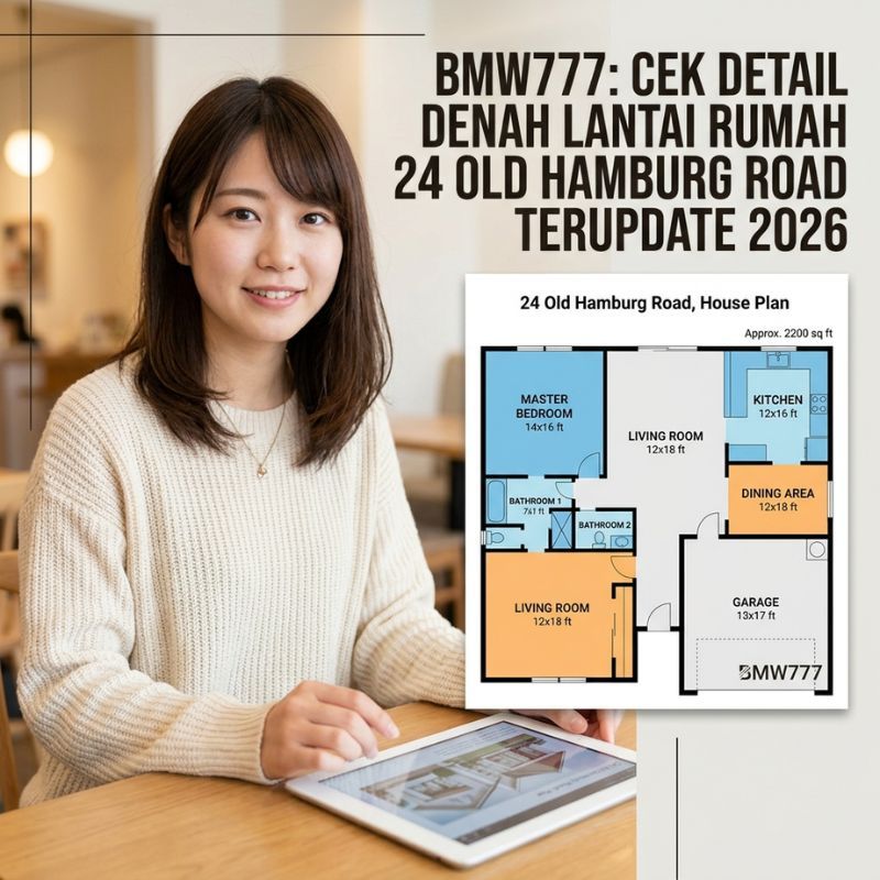 BMW777: Cek Detail Denah Lantai Rumah 24 Old Hamburg Road Terupdate 2026