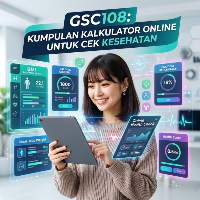 GSC108 : Kumpulan Kalkulator Online Untuk Cek Kesehatan - WooCommerce eCommerce