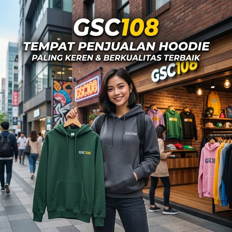 GSC108 | Tempat Penjualan Hoodie Paling Keren & Berkualitas Terbaik