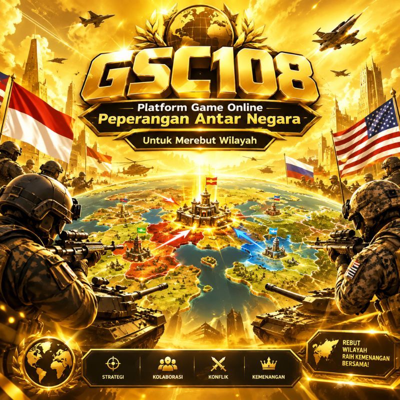 GSC108 : Platfrom Game Online Peperangan Antar Negara Untuk Merebut Wilayah
