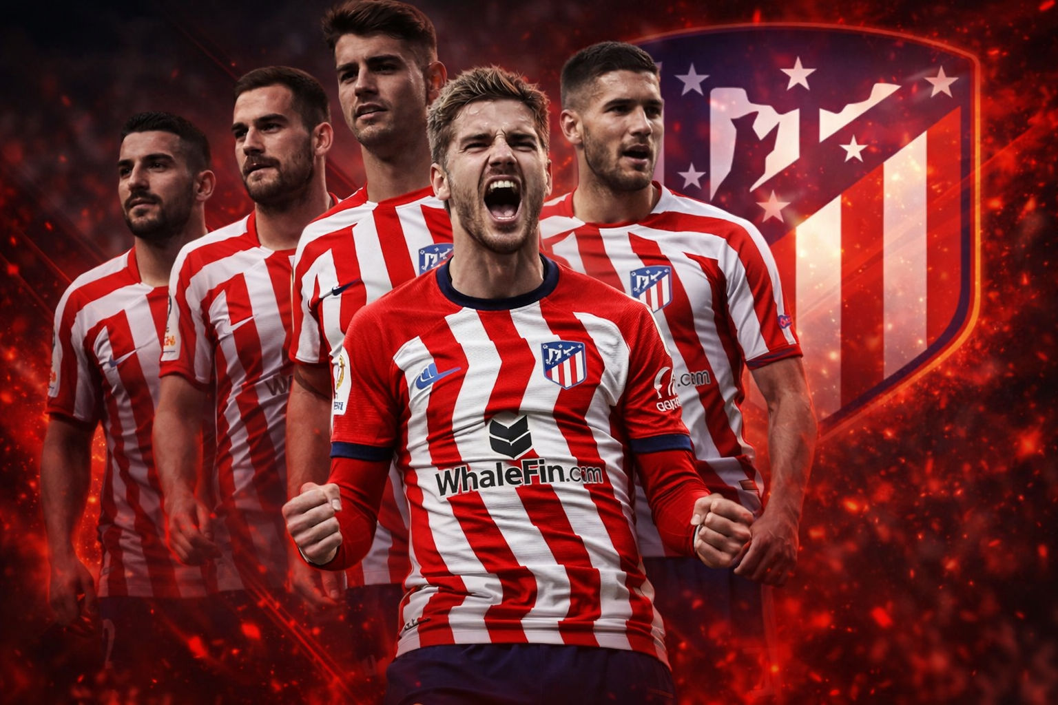Pemain Atletico de Madrid