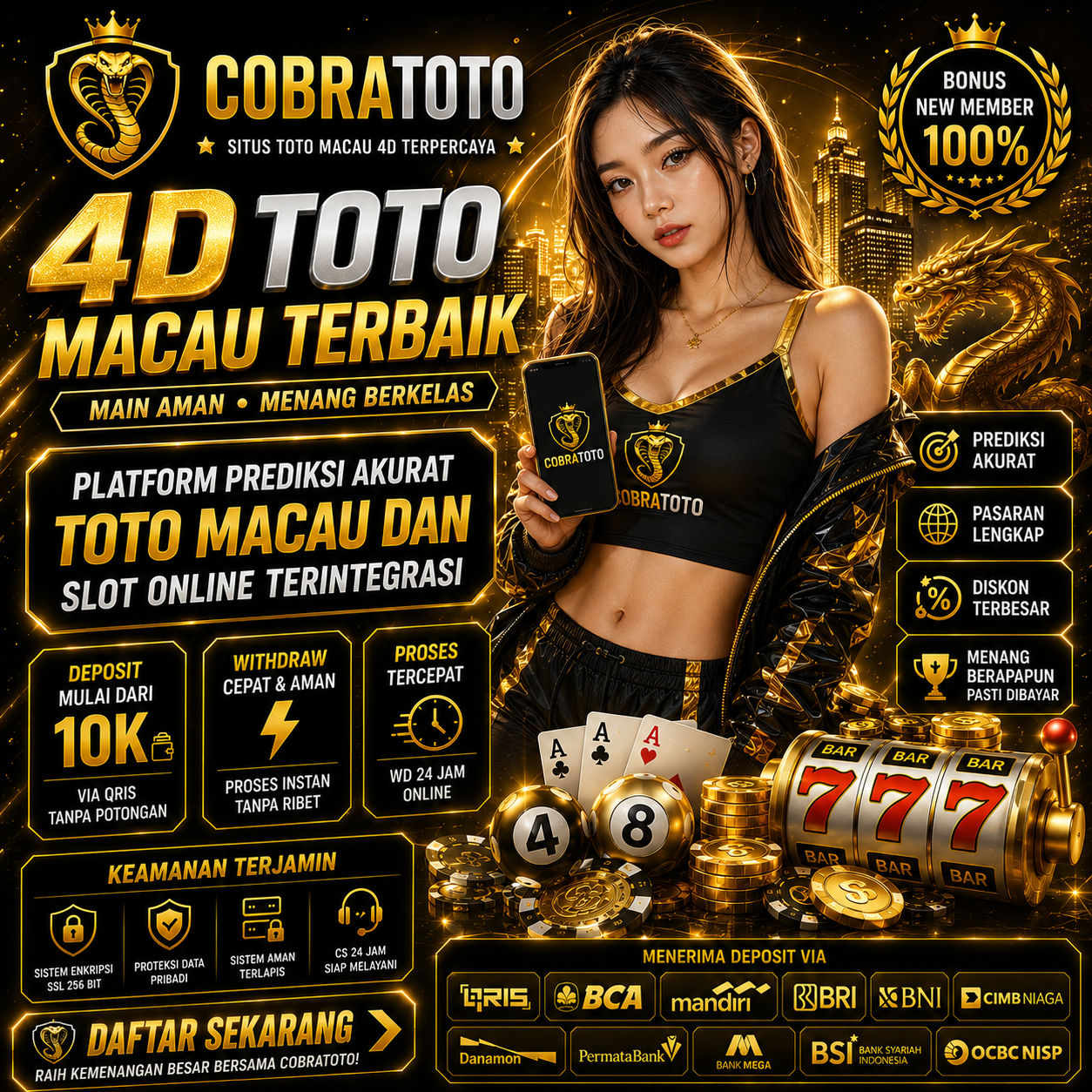 Promo hadiah besar COBRATOTO
