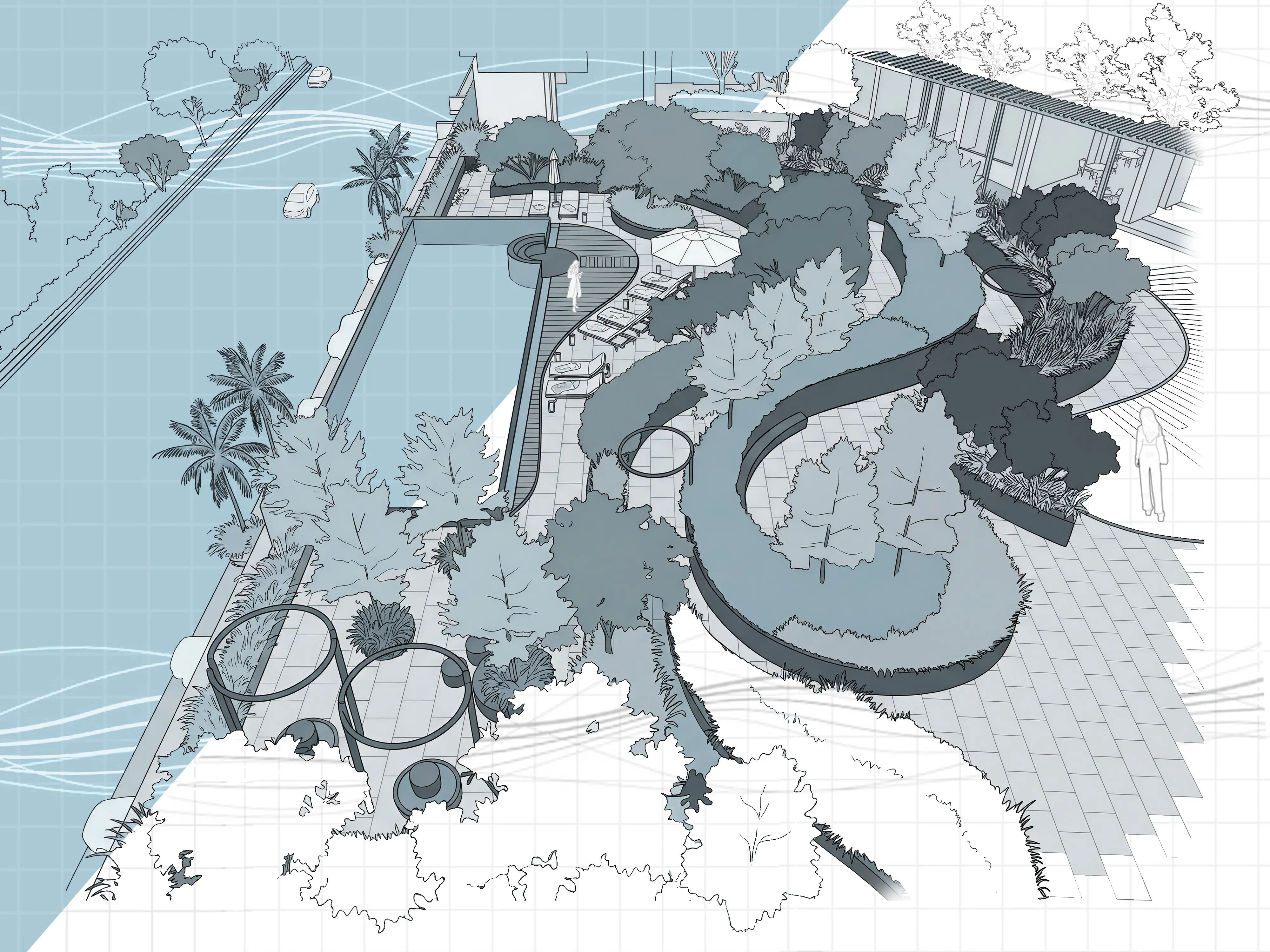 krish skylar, public landscape, gandhinagar,gujarat