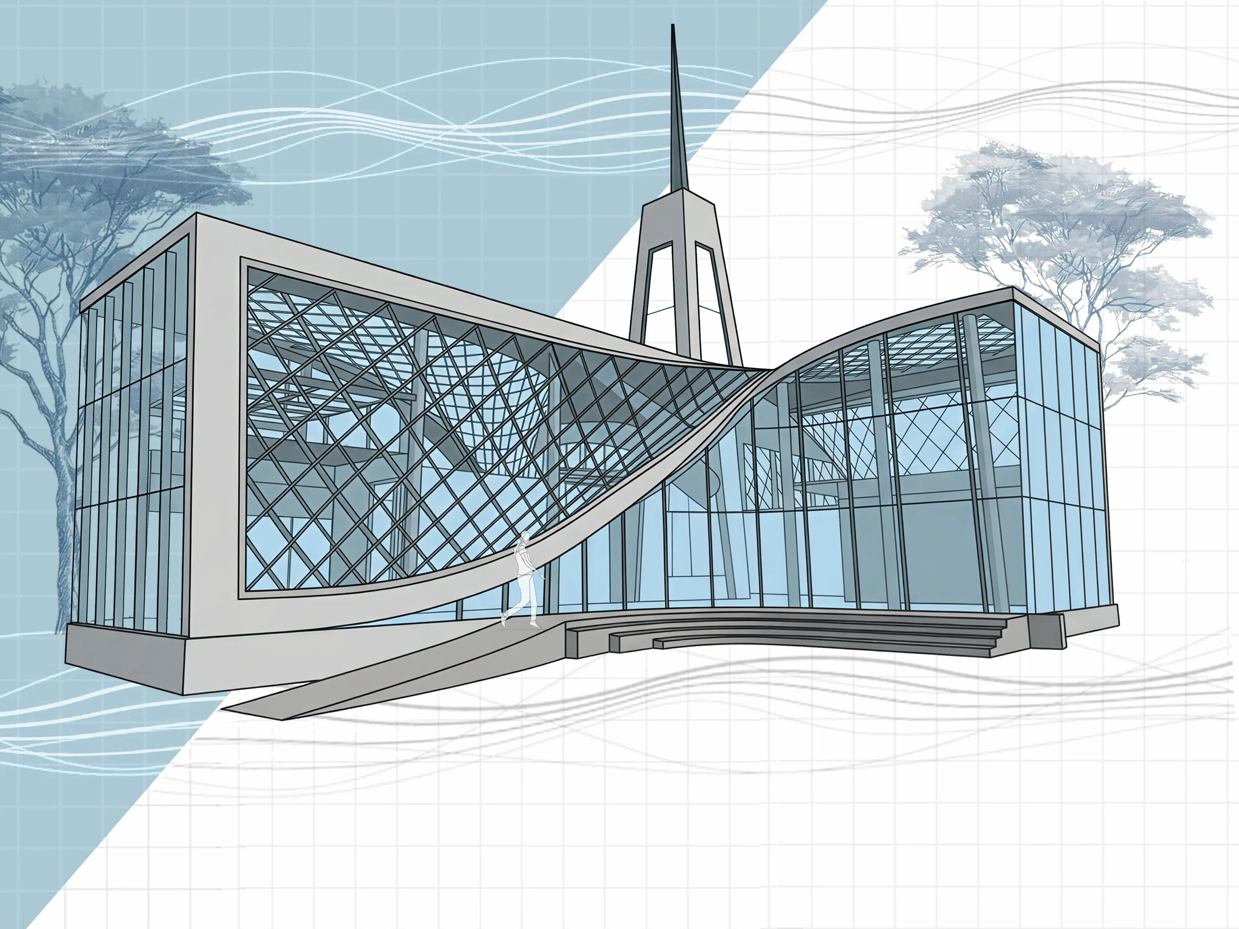 shivalik experience centre, commercial building, GIFT city, Gandhinagar