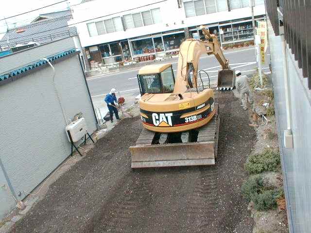 工事進行中