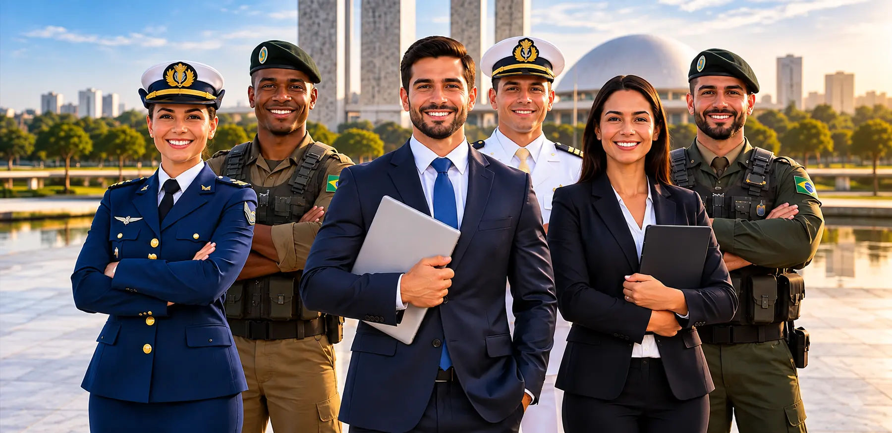 Servidores Públicos, Prefeituras e Forças Armadas