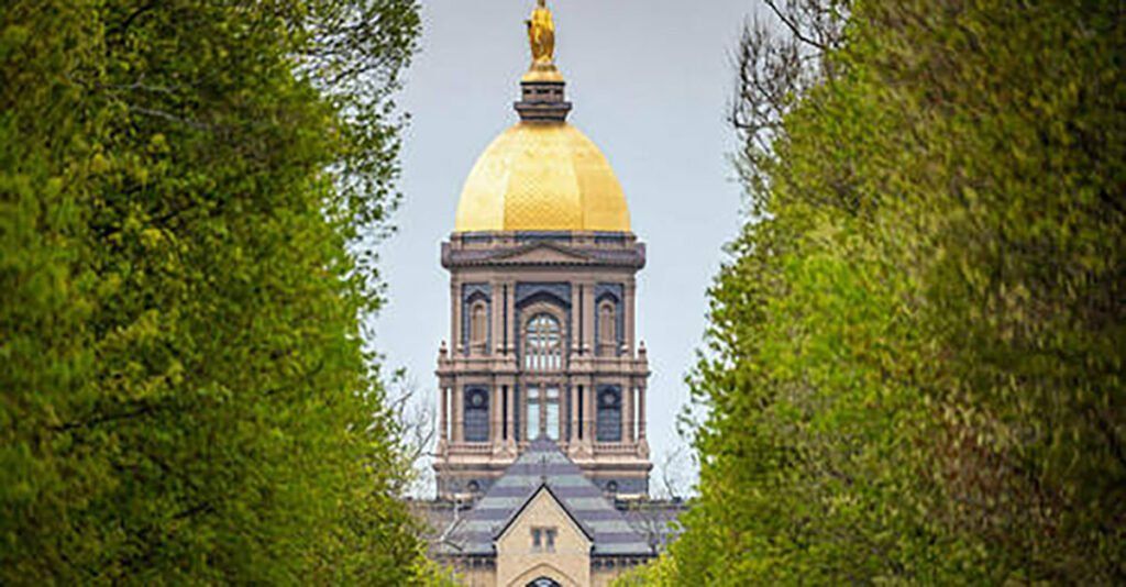 Notre Dame dome