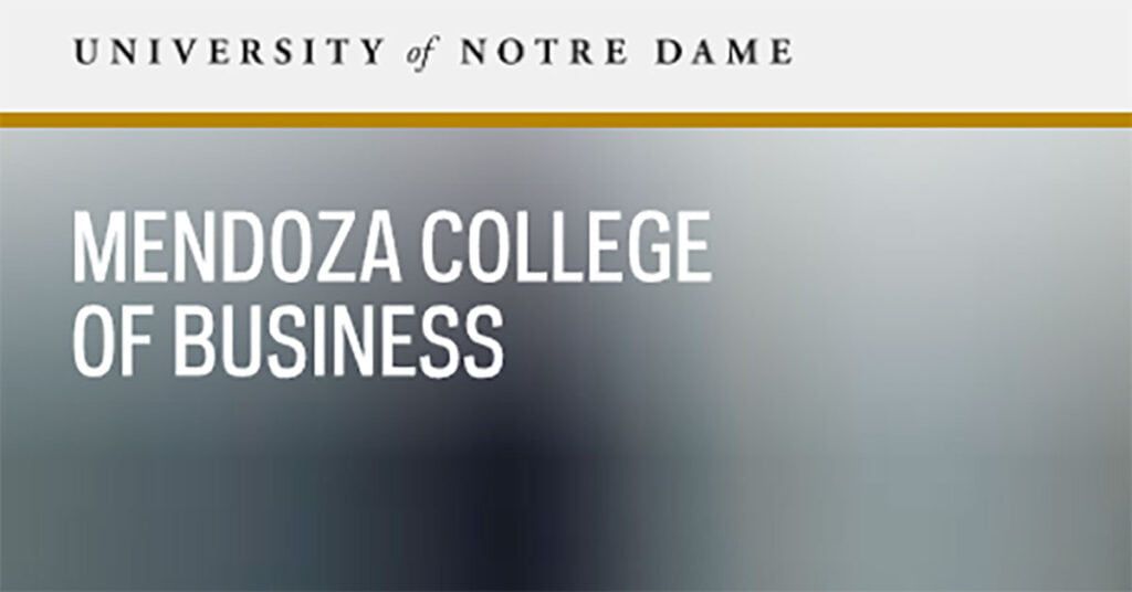 The University of Notre Dame’s Mendoza College of Business will offer a master's program in digital marketing starting in 2025.