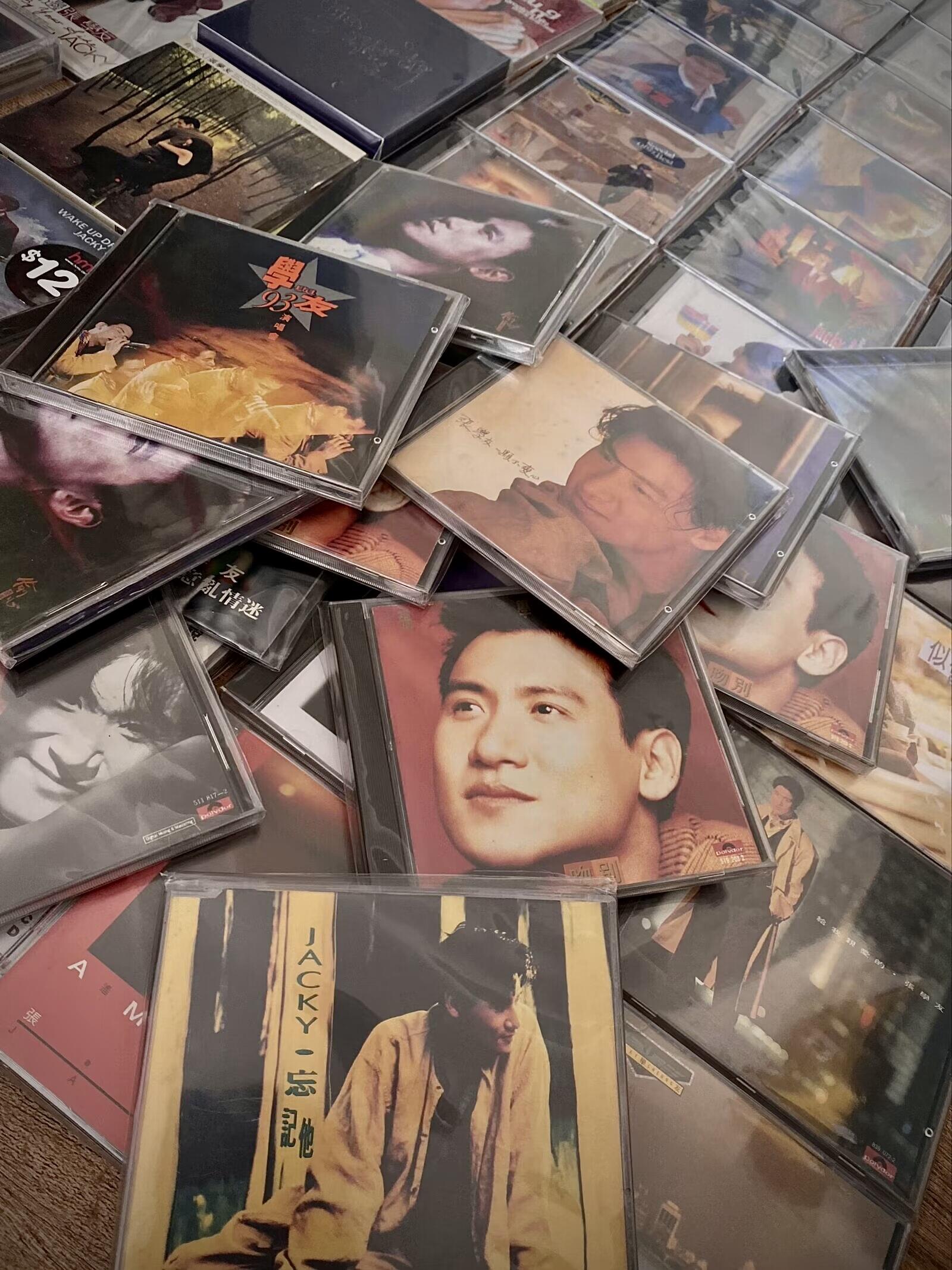 黑膠與 CD 品相檢查示意圖