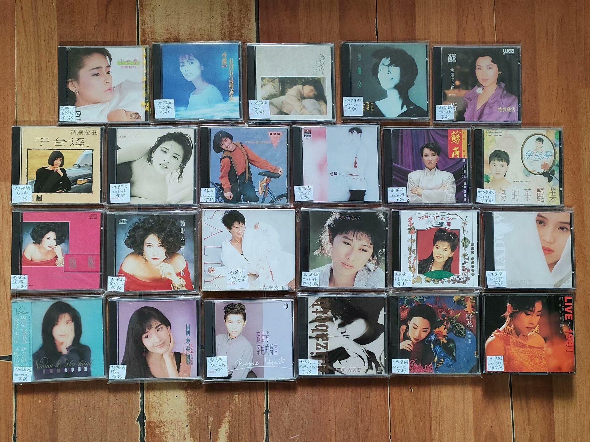 家中大量 90 年代音樂 CD 的七類版本篩選