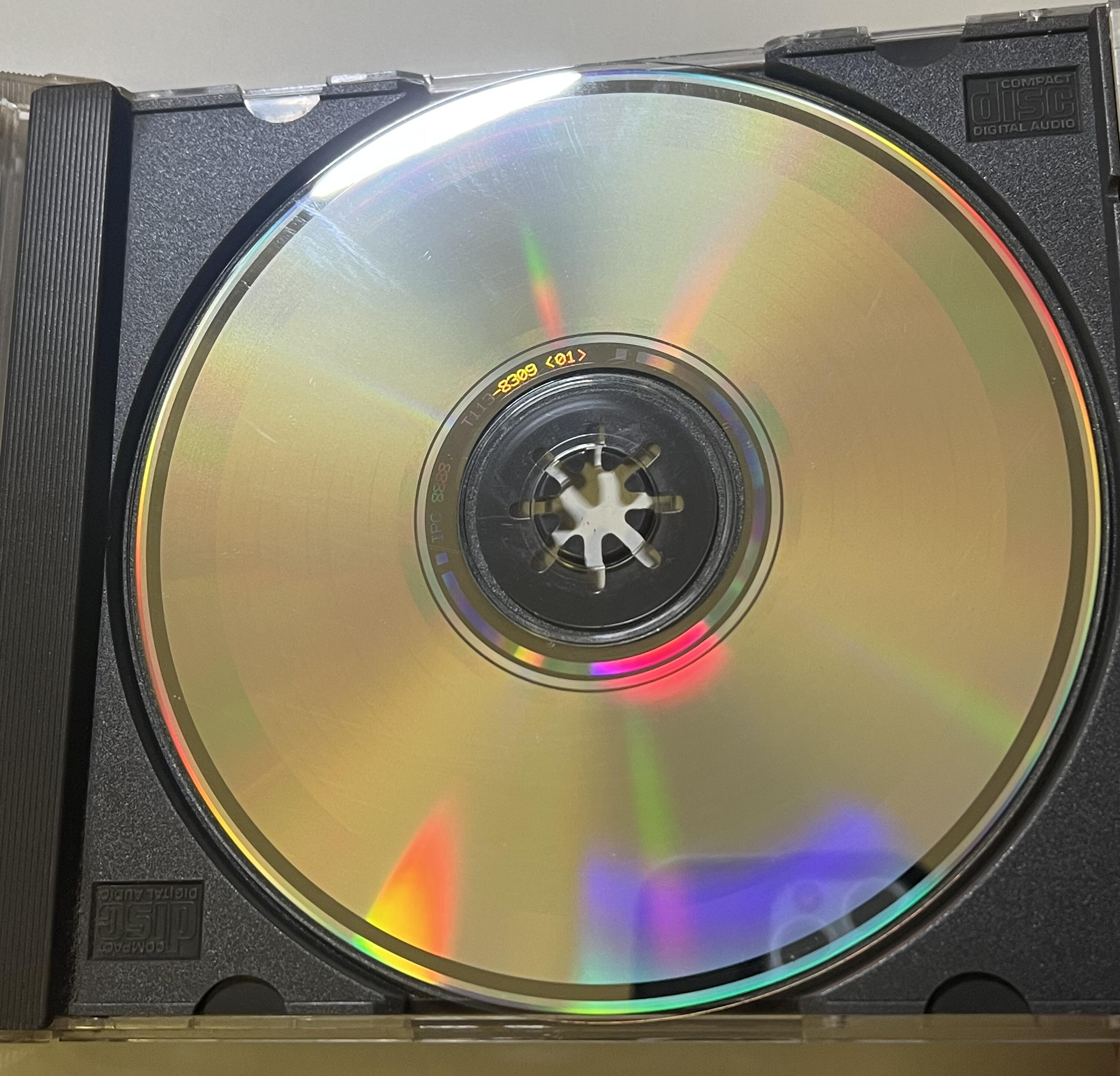 劉德華舊版 CD 內圈碼 IFPI 與 T113 銀圈檢查