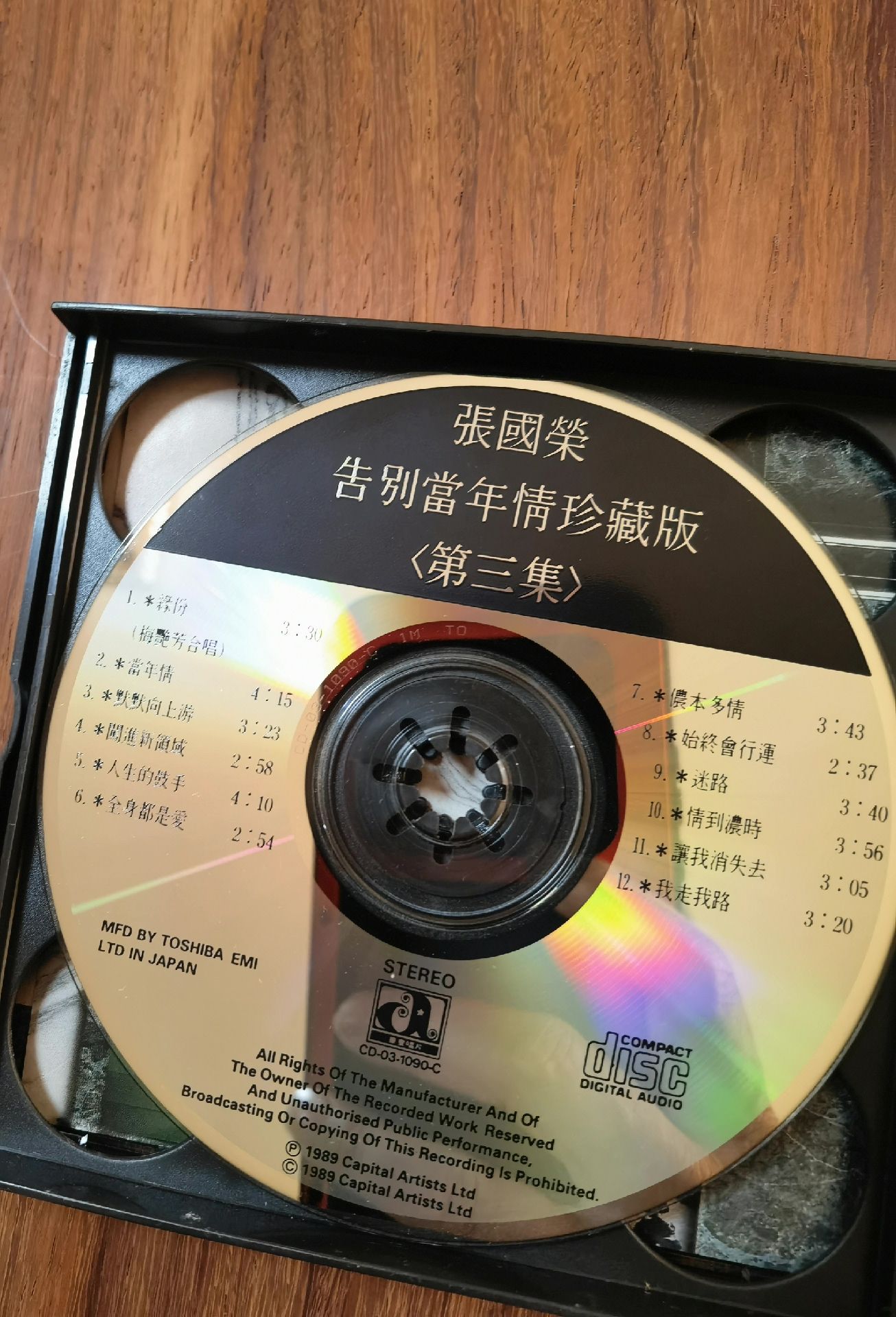 Box Set 各碟編號、目錄號、Matrix 與原裝清單核對