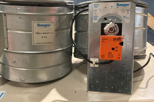 Ventilasjonsaggregat Spjeld Ø315mm