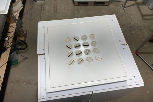Avtrekksventil/Tilluftsventil tilpasset systemhimling ø160mm (Ventilasjonsanlegg)