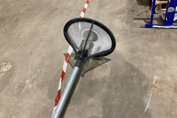 Lyktestolpe/lysmast 4m Ø60mm (HME E27 80W)