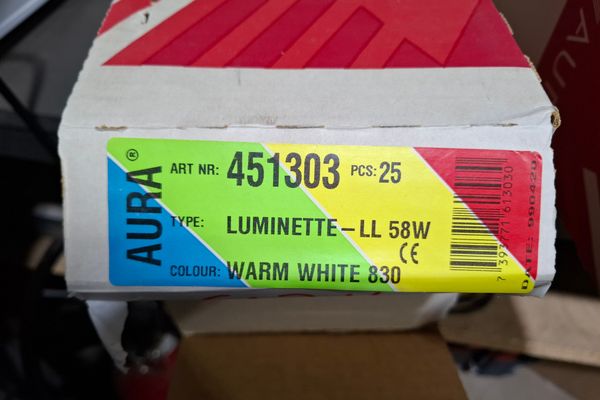 Lysrør Luminette-LL 58W Warm White 830