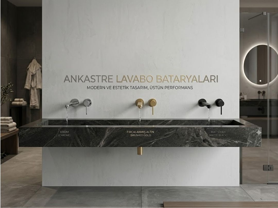 Ankastre Lavabo Bataryaları