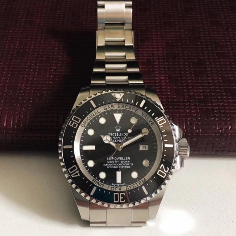 來源清單標示為 Sea-Dweller Deepsea 的正面實拍