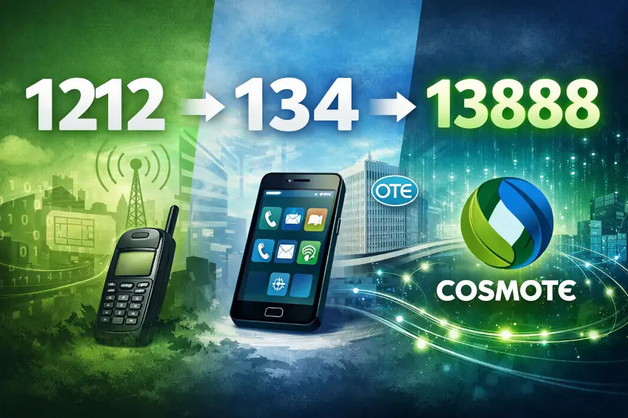 13888 Cosmote Ιστορική Αναδρομή