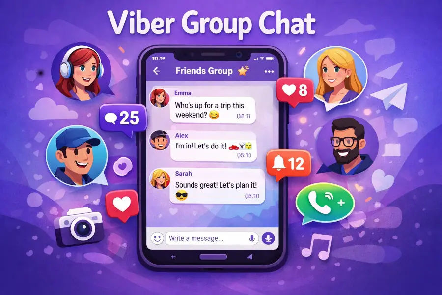 viber group chat