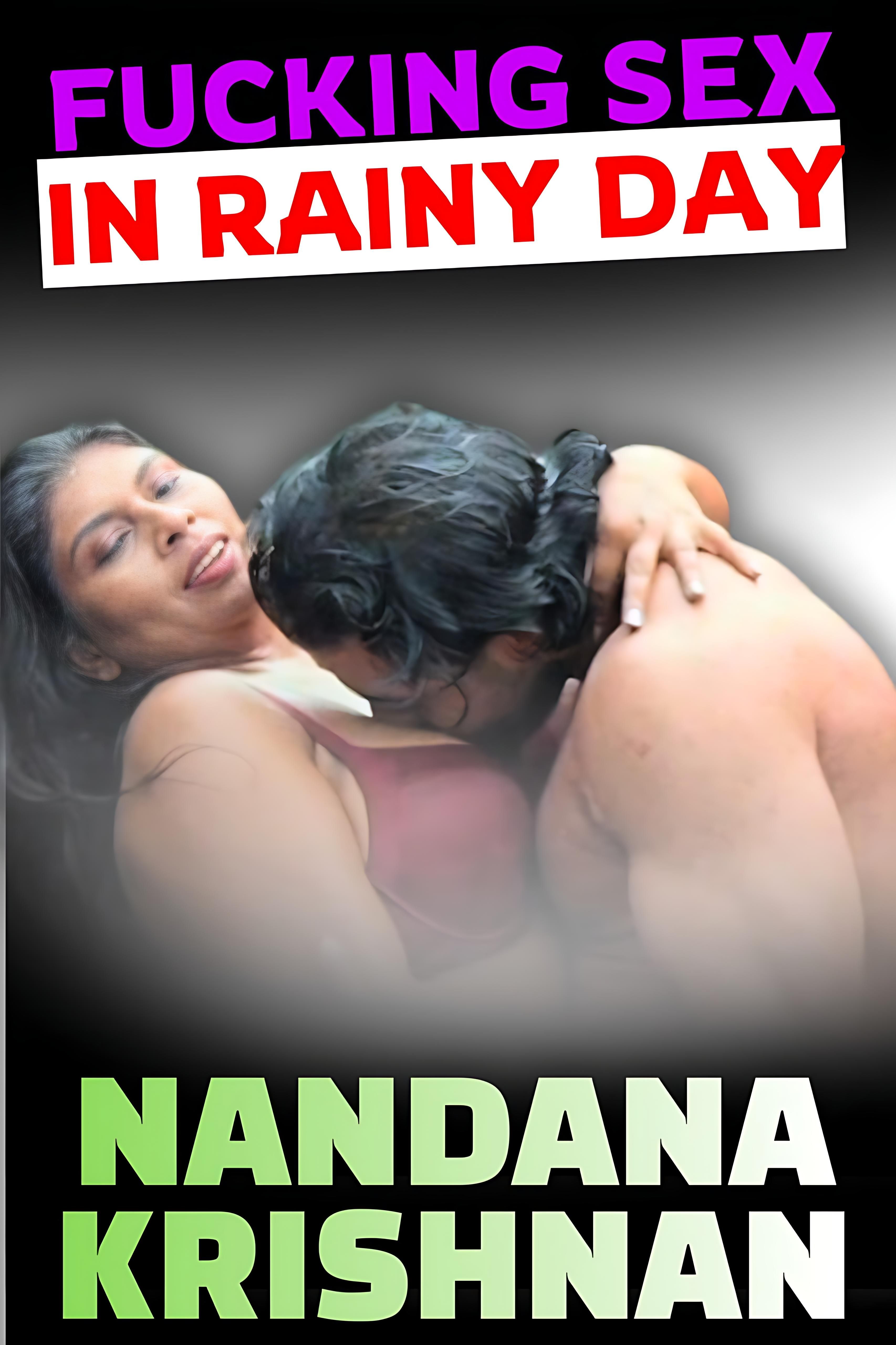 Nandana Krishnan in Wild Rain Fuck Nude Blowjob & Hard Outdoor Sex XXX