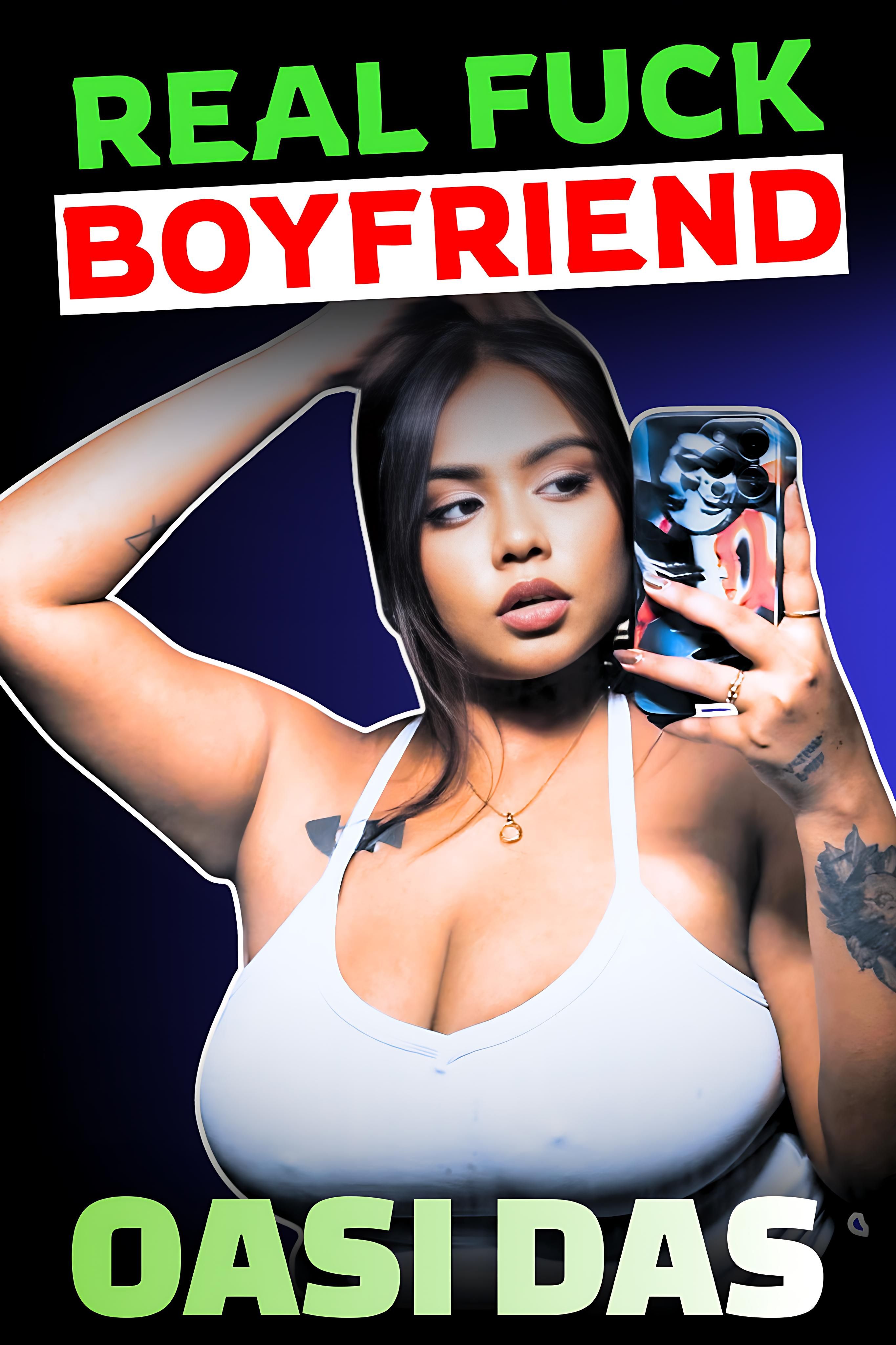 oasi das doing sex with his boyfriend and his milk in pussy