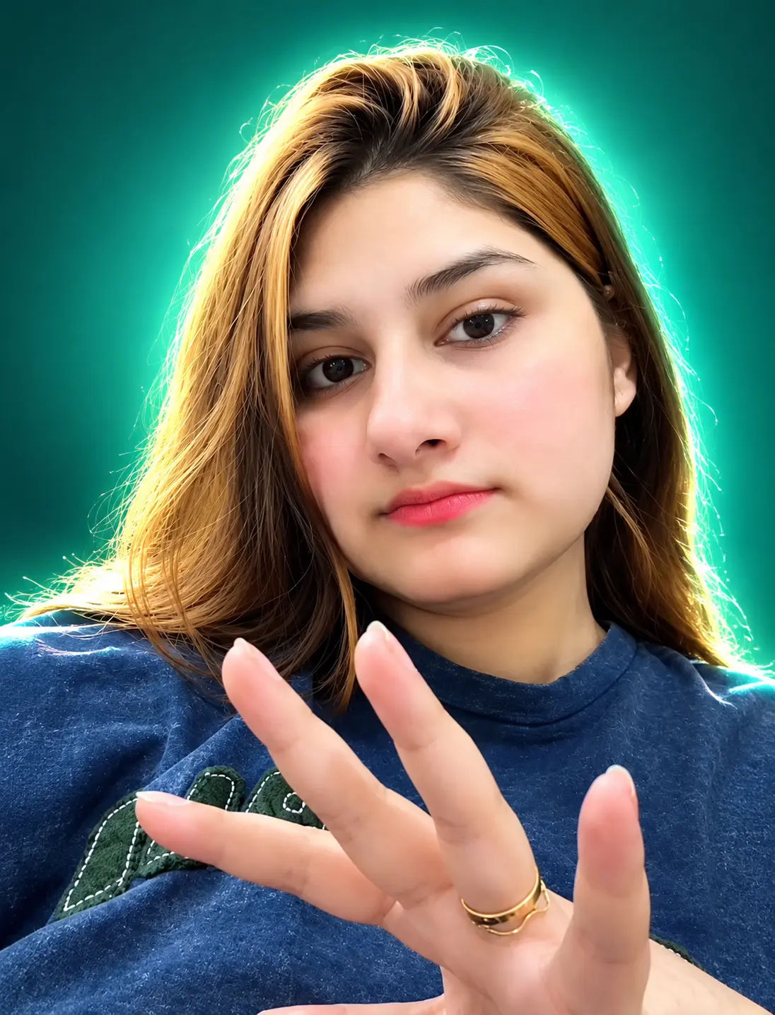 Pakistani Chamet Girl Presses Pink Nipples and Fingers Her Pink Pussy