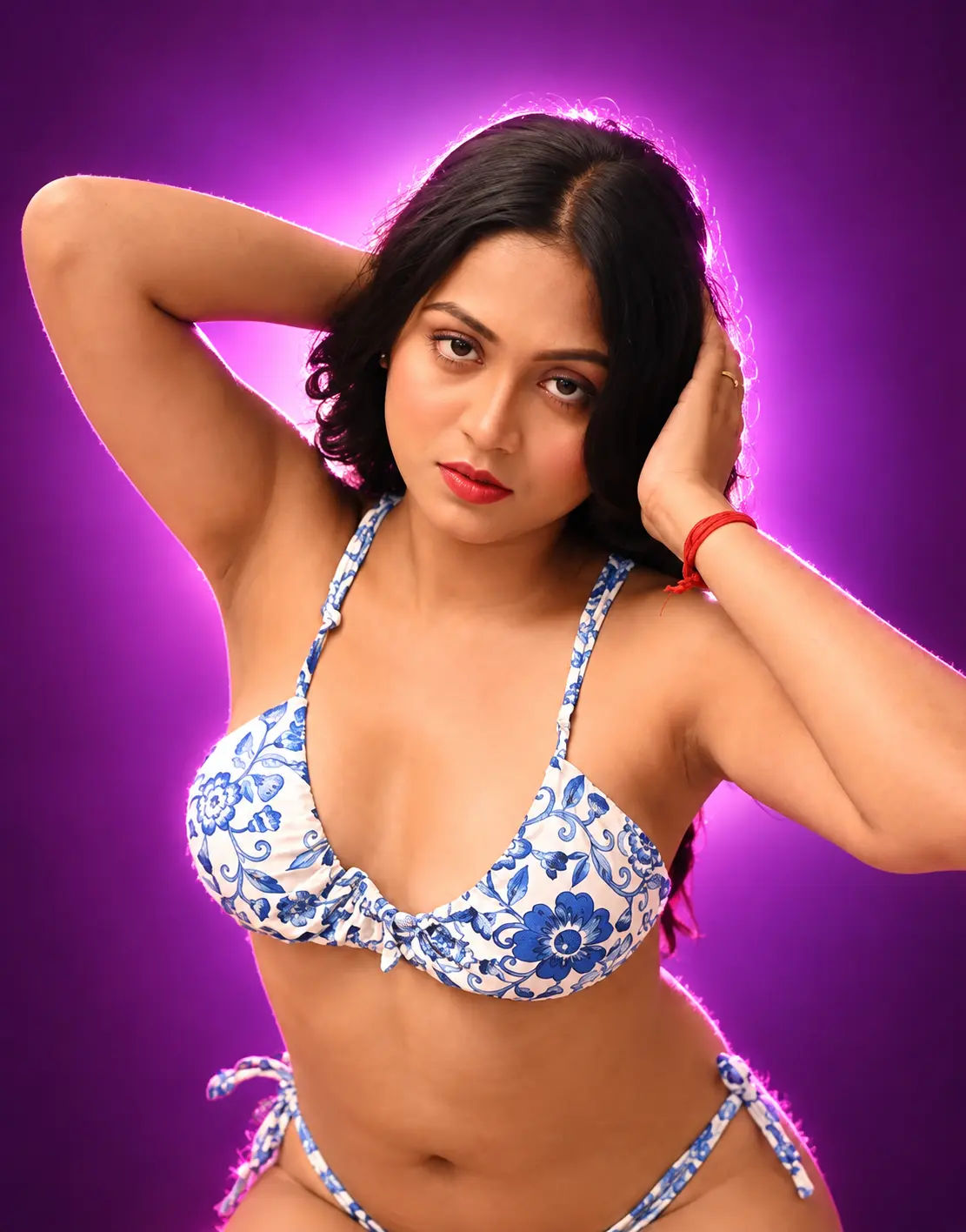 Shree Adhikari Goes Fully Nude Boobs and Hairy Pussy Fingering
