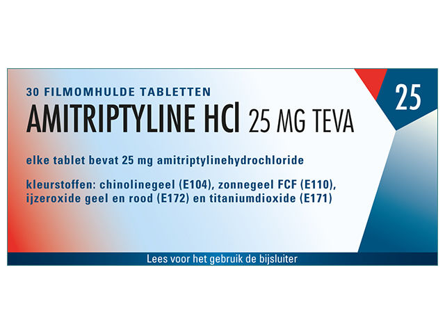 Doosje Amitriptyline van Teva