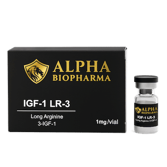 IGF-1 LR3 van Alpha BioPharma voorkant