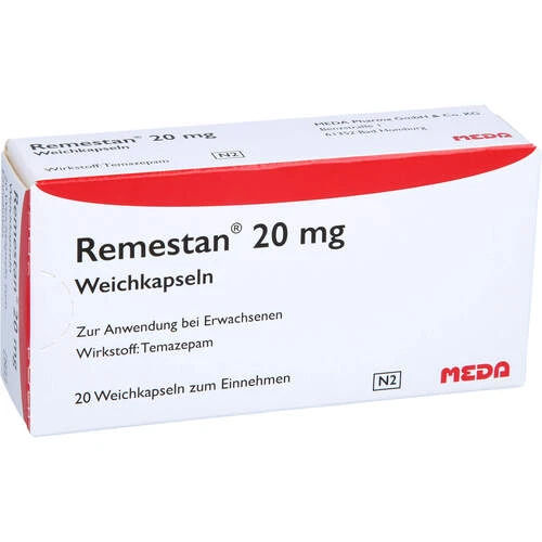 Doosje Remestan 20 mg