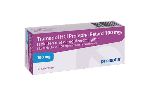 Doosje Tramadol 100 mg van Prolepha