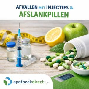 Afvallen met injecties afslankpillen | Adipex, Retatutride en Ozempic