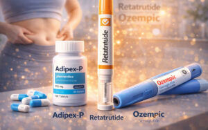 Afvallen met injecties afslankpillen | Adipex, Retatutride en Ozempic