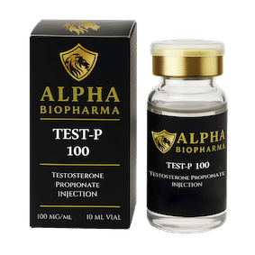 Testosterone Propionate van Alpha BioPharma voorzijde