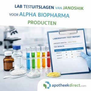 Alpha BioPharma | Janoshik testuitslagen anabolen en peptides